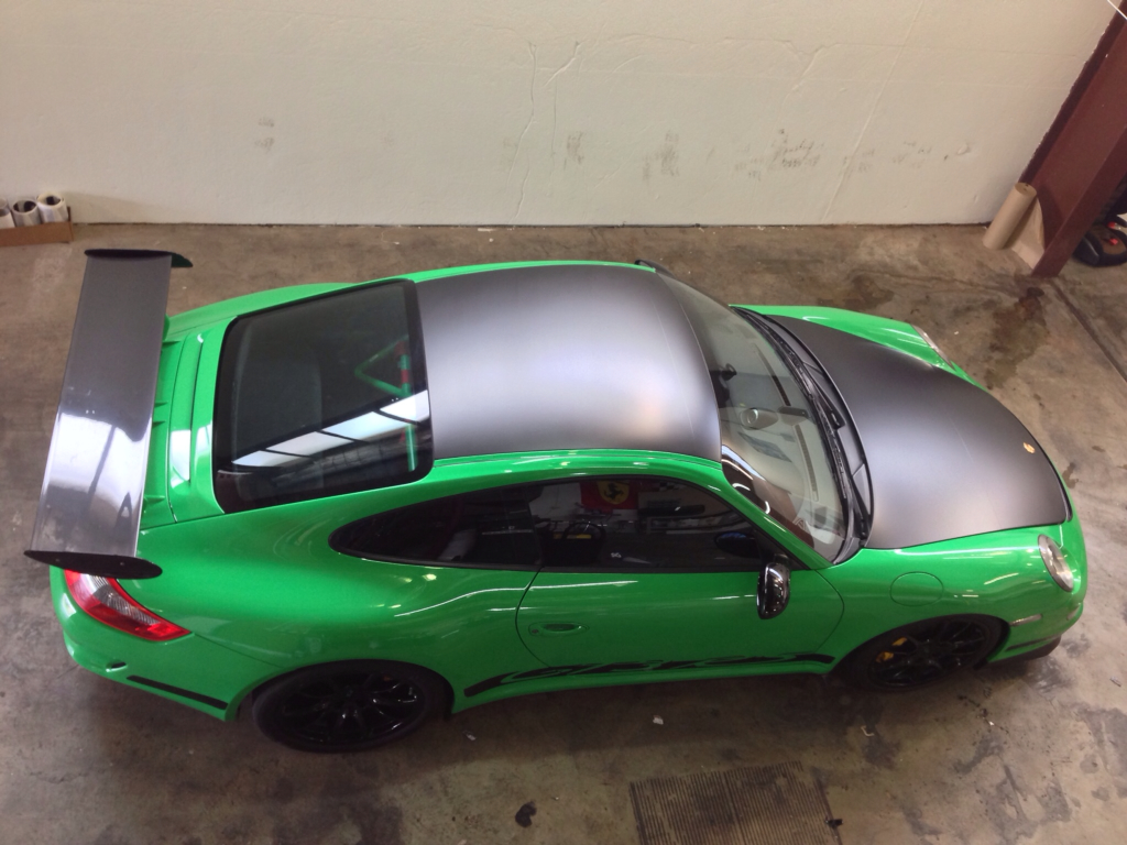 Matte black wrap - Protec Glass Tinting Matte black wrap
